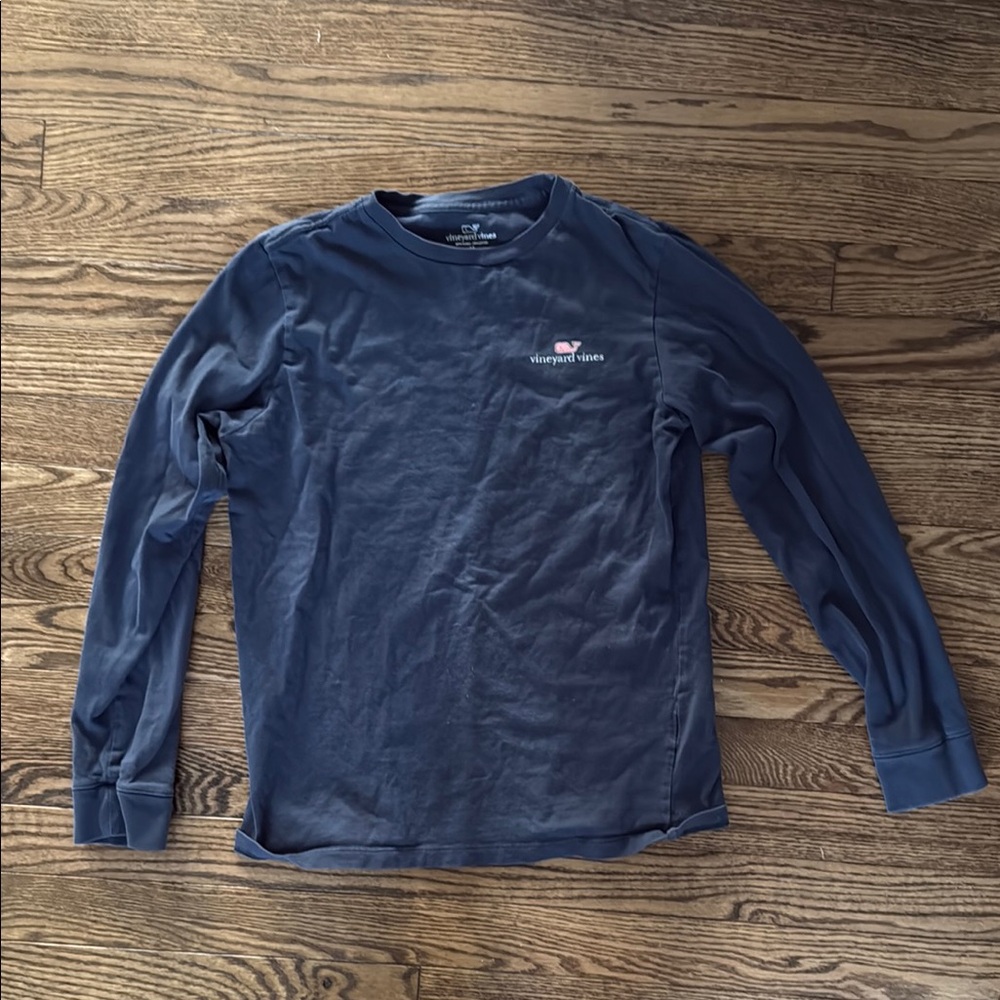 Vineyard Vines Blue Long Sleeve Tee